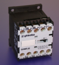 GHISALBA MINI AUX CONTACTOR/RELAY 10A (AC1) 4 POLE (2NO+2NC) - COIL 48VDC