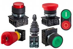 Pushbuttons, Selector/Key Switches & Indicators