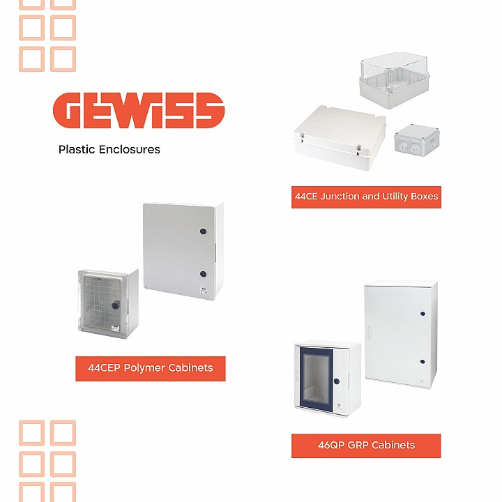 Gewiss Plastic Enclosures