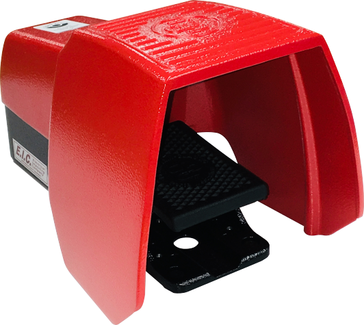 BERNSTEIN FOOTSWITCH SINGLE, 2-POS SPRING RETURN 1NO/1NC