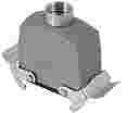 WESTEC 10B CONNECTOR HOOD 2 LEVER TOP ENTRY WITH GASKET 10P+E M25
