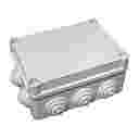 GEWISS 44CE JUNCTION BOX (WALLS w/CABLE GLANDS) IP55, STD DEPTH GREY, 150 x 110 x 70mm - QUARTER TURN SCREWS