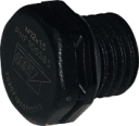 GORE VENT GLAND 4L/MIN M12 POLYAMIDE BLACK IP65/66/67/68/69K