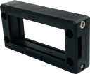 DES 16 - SPLITTABLE FRAME - 120L x 61H x 26D mm, MAX 4-INSERTS x 2-ROWS