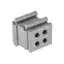 SPP 4X2G - DES INSERT - SMALL, GREY - 4 HOLE, CABLE Ø2 mm