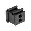 SPP 2X5B - DES INSERT - SMALL, BLACK - 2 HOLE, CABLE Ø5 mm