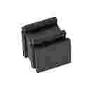 SPP K0B - DES INSERT - SMALL (non-split), BLACK - NO HOLES PIERCEABLE 1-16mm