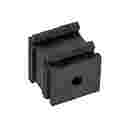 SPP K1B - DES INSERT - SMALL (non-split), BLACK - 1 HOLE, CABLE Ø2.5-7 mm