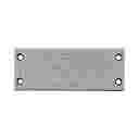 DES-PDM 24/15G - ENTRY PLATE, GREY - 148.6L x 59.6H mm, 15x CABLES MAX