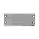 DES-PDM 24/17G - ENTRY PLATE, GREY - 148.6L x 59.6H mm, 17x CABLES MAX
