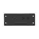 DES-PDM 24/14B - ENTRY PLATE, BLACK - 148.6L x 59.6H mm, 14x CABLES MAX