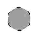 DES-PDM M63/9G - ENTRY PLATE, GREY - Ø77mm/M63x1.5, 9x CABLES MAX