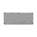 DES-PDM KN/72G - ENTRY PLATE, GREY - 221L x 90H mm, 72x CABLES MAX