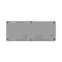 DES-PDM KN/72G - ENTRY PLATE, GREY - 221L x 90H mm, 72x CABLES MAX