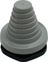 DES-PDP 50G - ENTRY UNIT, GREY - PYRAMID-SHAPED, CABLE Ø17-42 mm