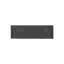 DES-PM 24/14B - ENTRY PLATE, BLACK - 144L x 46H mm, 14x CABLES MAX