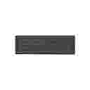DES-PM 24/48B - ENTRY PLATE, BLACK - 144L x 46H mm, 48x CABLES MAX