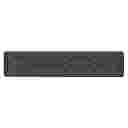 DES-PM-S 112/21B - ENTRY PLATE, BLACK - 130L x 28H mm, 21x CABLES MAX