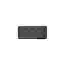 DES-PM-S 46/7B - ENTRY PLATE, BLACK - 64L x 28H mm, 7x CABLES MAX