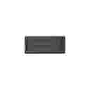 DES-PM-S 46/9B - ENTRY PLATE, BLACK - 64L x 28H mm, 9x CABLES MAX