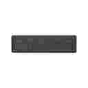 DES-PM-S 86/11B - ENTRY PLATE, BLACK - 103L x 28H mm, 11x CABLES MAX