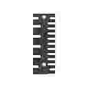 AP-DP 95 BA4 - STRAIN RELIEF MODULE - 6-11-TEETH, SCREW FIXING, BUSHINGS M4 AL