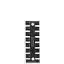 AP 121 - STRAIN RELIEF MODULE - 8-TEETH, SCREW FIXING, NO BUSHINGS