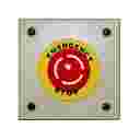 HEAVY DUTY EMERGENCY STOP STATION Ø60mm, METAL ENCLOSURE 200 x 200 x 120mm IP66