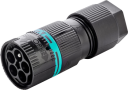 TEEPLUG  MINI-CONNECTOR PLUG 5P 17.5A D7.0 - 13.5MM  IP66/IP68