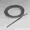 ELCO TEMPERATURE PROBE PT100, 3 Wire, DIAM 6mm, LENGTH 100mm, 3m SILICON RUBBER, 0 - 350 DEG C