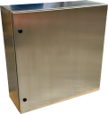 CVS SS304 ENCLOSURE 600H x 600W x 200D, 1-DOOR c/w GEAR PLATE (no brackets)