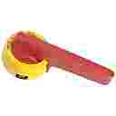 GHISALBA DOOR INTERLOCK HANDLE RED/YLW - FOR SZ-KSZ..200A-630A IP65