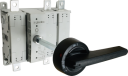 GHISALBA LOAD BREAK SWITCH 3 POLE 200A (AC-22) - c/w BLACK HANDLE & EXT SHAFT ***EOL***