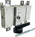 GHISALBA LOAD BREAK SWITCH 3 POLE 630A (AC-22) - c/w BLACK HANDLE & EXT SHAFT