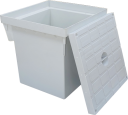 GEWISS SQUARE WELL 200x200x200mm - SMOOTH BASE c/w LID ONLY