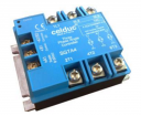 CELDUC SSR 3 PHASE ANGLE CONTROLLER 300-510VAC 3x50A (AC-51), Ctrl 0-10V (NO COVER)