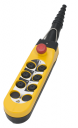 TER ALPHA 2x 2-SPEED (UP/DOWN) + 4x 1-SPEED (LEFT/RIGHT + TILT UP/DOWN) + E/STOP