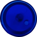 TER MIKE/VICTOR DISC INSERT - TRANSPARENT BLUE