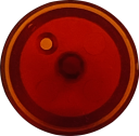 TER MIKE/VICTOR DISC INSERT - TRANSPARENT RED