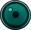 TER MIKE/VICTOR DISC INSERT - TRANSPARENT GREEN