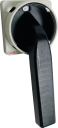 GAVE PADLOCKABLE LEVER HANDLE D2/D3 LDA-63-250A BLACK/GREY