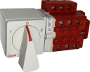 GAVE LD CHANGEOVER SWITCH 3P 63A AC-22 + AUX, DIN RAIL MOUNT