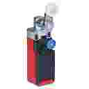 BERNSTEIN I81 LIMIT SWITCH SIDE ROTARY - TURRET WITH ROLLER LEVER ARM & RESET BUTTON, BISTABLE 1NC/1NO SLOW