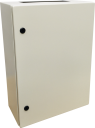 CVS METAL ENCLOSURE 700H x 500W x 250D, 1-DOOR c/w GEAR PLATE & WALL BRACKETS