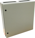 CVS METAL ENCLOSURE 800H x 800W x 250D, 1-DOOR c/w GEAR PLATE & WALL BRACKETS