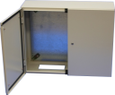 CVS METAL ENCLOSURE 800Hx1000Wx300D, 2-DOOR c/w GEAR PLATE & WALL BRACKETS (CR1008030H 2-DOOR)