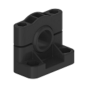 BANNER MOUNTING BRACKET - 18MM SWIVEL MOUNT, BLACK VALOX