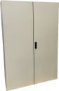 CVS METAL ENCLOSURE 1800H x 1200W x 400D, 2-DOOR c/w GEAR PLATE (no Plinth)