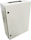 CVS METAL ENCLOSURE 800H x 600W x 250D, 1-DOOR c/w GEAR PLATE & WALL BRACKETS