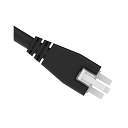BANNER 3-pin Straight, Cordset Molex to Flying Leads Single Ended